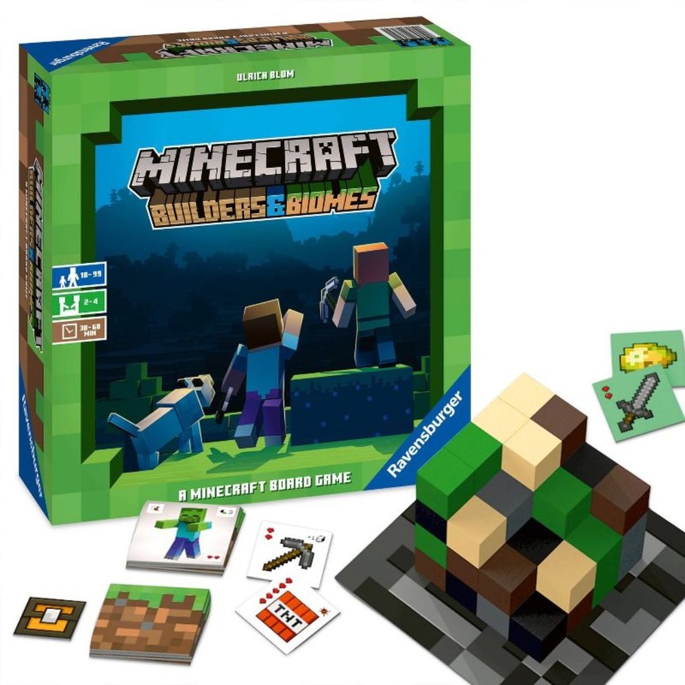 Minecraft: Builders & Biomes Board Game